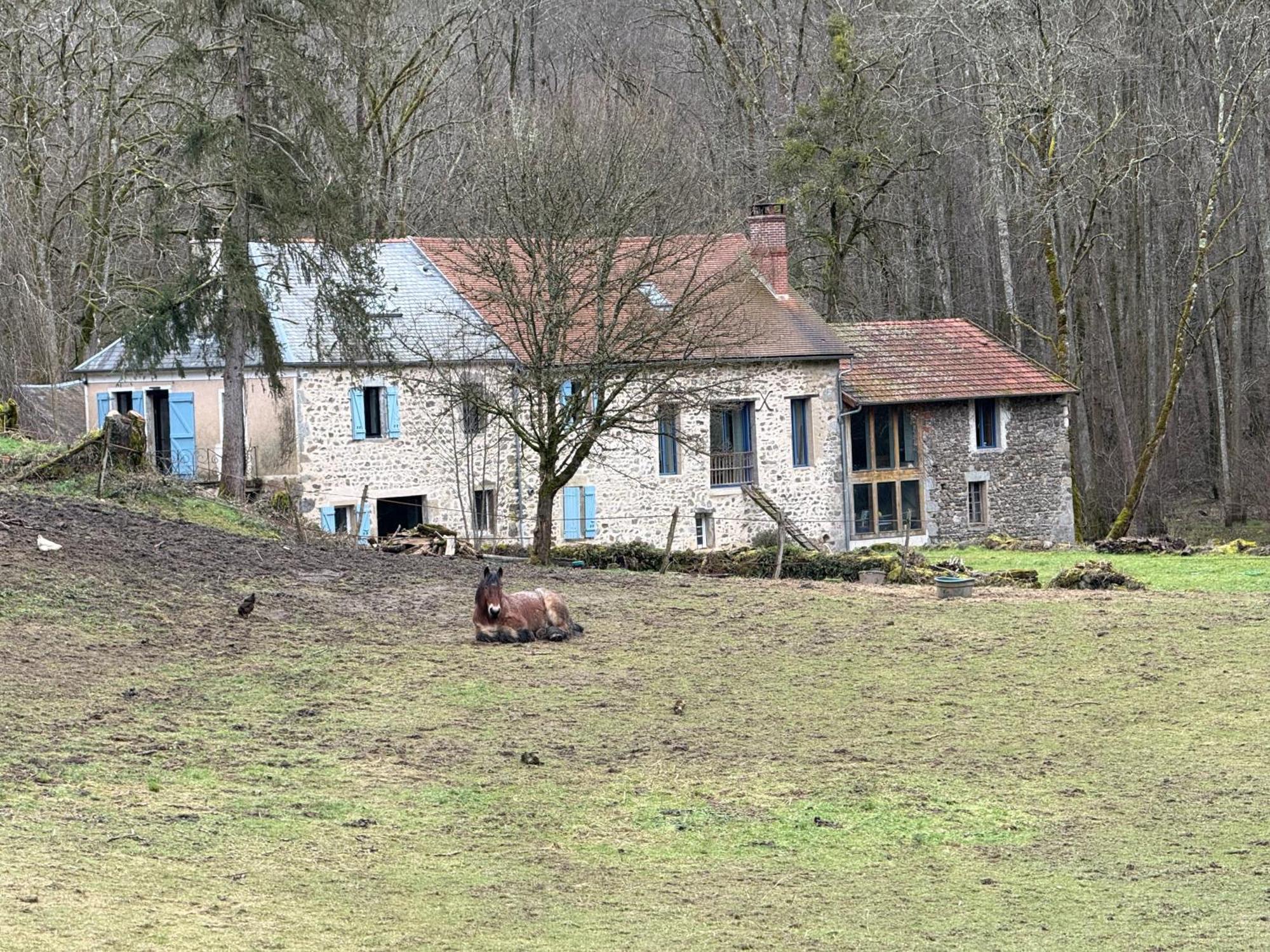 Gite De La Fontaine Saint-Andre-en-Morvan Exteriér fotografie